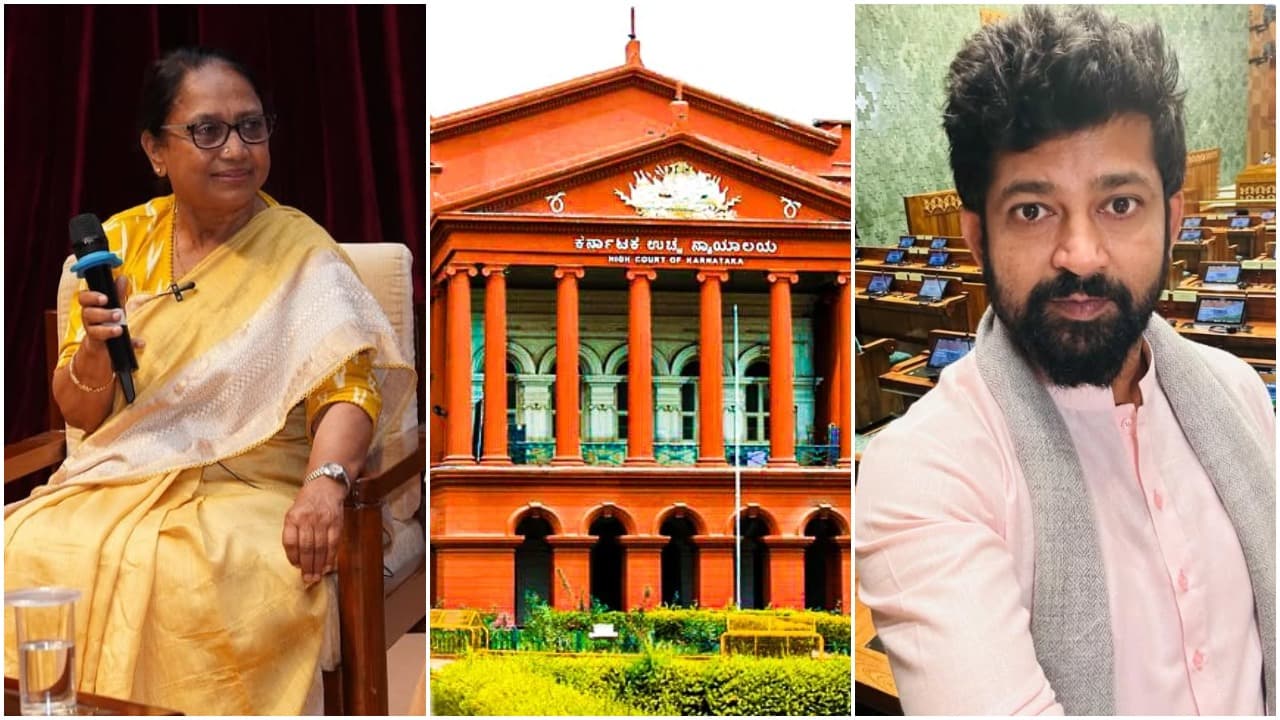 ಬಾನು ಮುಷ್ತಾಕ್ ದಸರಾ ಉದ್ಘಾಟನೆ ವಿವಾದ, ಪ್ರತಾಪ್ ಸಿಂಹ ಸೇರಿ ಹಲವರು ಸಲ್ಲಿಸಿದ್ದ ಪಿಐಎಲ್ ಹೈಕೋರ್ಟ್ ವಜಾ ಬಾನು ಮುಷ್ತಾಕ್ ದಸರಾ ಉದ್ಘಾಟನೆ ವಿವಾದ, ಪ್ರತಾಪ್ ಸಿಂಹ ಸೇರಿ ಹಲವರು ಸಲ್ಲಿಸಿದ್ದ ಪಿಐಎಲ್ ಹೈಕೋರ್ಟ್ ವಜಾ