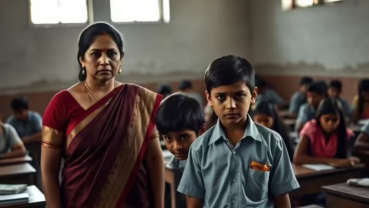 ಪ್ರಾರ್ಥನೆ ಬಳಿಕ ಕಾಲು ಮುಟ್ಟಿ ನಮಸ್ಕರಿಸದ 31 ವಿದ್ಯಾರ್ಥಿಗಳಿಗೆ ಬಾಸುಂಡೆ ಬಾರಿಸಿದ ಶಿಕ್ಷಕಿ! | Odisha Teacher Suspended Beating Students Punishment San ಪ್ರಾರ್ಥನೆ ಬಳಿಕ ಕಾಲು ಮುಟ್ಟಿ ನಮಸ್ಕರಿಸದ 31 ವಿದ್ಯಾರ್ಥಿಗಳಿಗೆ ಬಾಸುಂಡೆ ಬಾರಿಸಿದ ಶಿಕ್ಷಕಿ! | Odisha Teacher Suspended Beating Students Punishment San