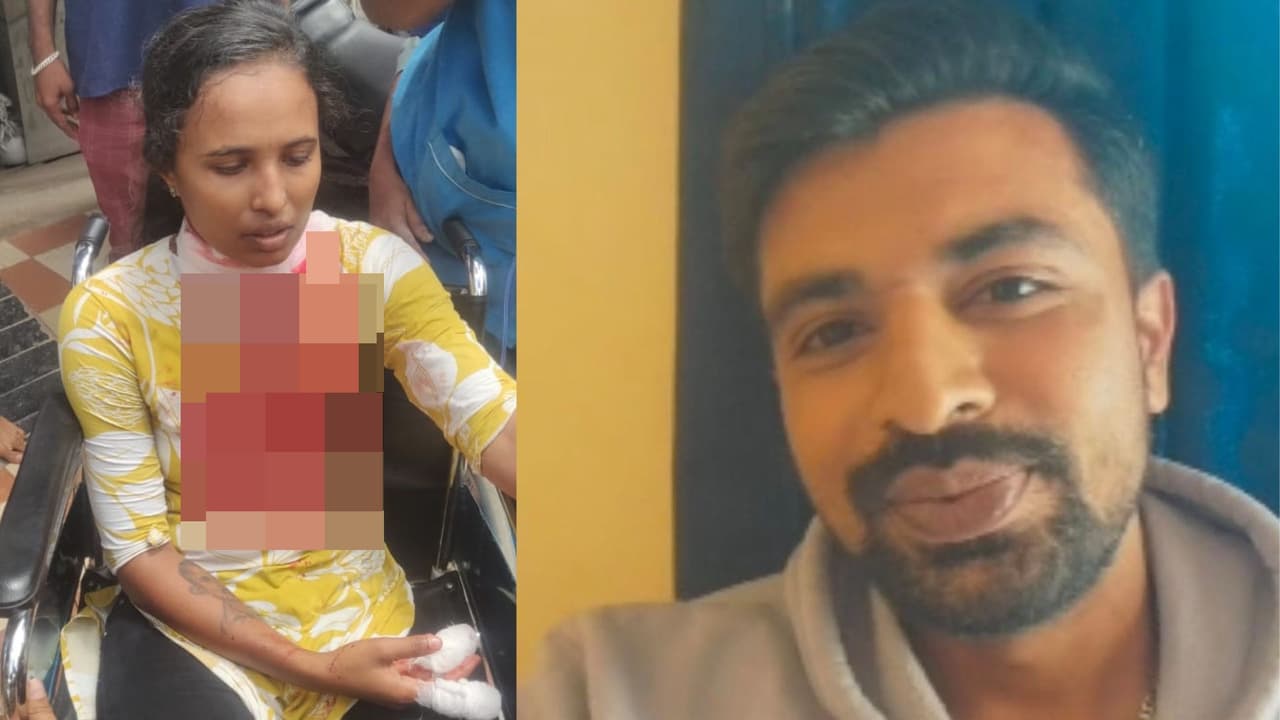 Man Attempts to Murder Wife ಮದುವೆ ಜೀವನವೇ ಬೇಡ ಎಂದು ಹೋದರೂ, ಕಾಟಬಿಡದ ಗಂಡ: ರಕ್ಷಣೆಗೆ ಬಂದ ಮನೆಯ ಮಾಲೀಕ! | Husband Attempts To Murder Wife In Bengaluru San Man Attempts to Murder Wife ಮದುವೆ ಜೀವನವೇ ಬೇಡ ಎಂದು ಹೋದರೂ, ಕಾಟಬಿಡದ ಗಂಡ: ರಕ್ಷಣೆಗೆ ಬಂದ ಮನೆಯ ಮಾಲೀಕ! | Husband Attempts To Murder Wife In Bengaluru San
