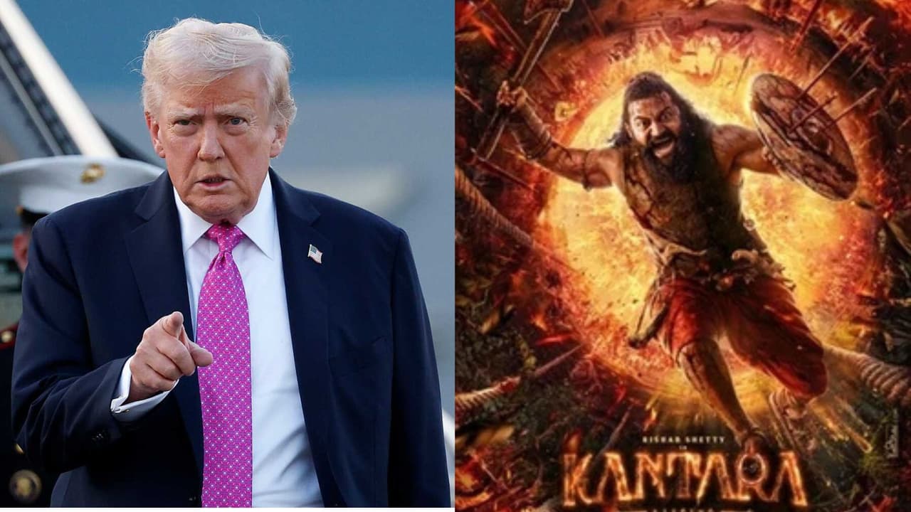 ಕಾಂತಾರ ಸಿನಿಮಾಕ್ಕೆ ಬಿಗ್ ಶಾಕ್..ಹುಚ್ಚು ಆದೇಶ ಹೊರಡಿಸಿದ ಡೊನಾಲ್ಡ್ ಟ್ರಂಪ್! | Trump 100 Percent Tariff Indian Cinema Kantara Us Market San ಕಾಂತಾರ ಸಿನಿಮಾಕ್ಕೆ ಬಿಗ್ ಶಾಕ್..ಹುಚ್ಚು ಆದೇಶ ಹೊರಡಿಸಿದ ಡೊನಾಲ್ಡ್ ಟ್ರಂಪ್! | Trump 100 Percent Tariff Indian Cinema Kantara Us Market San