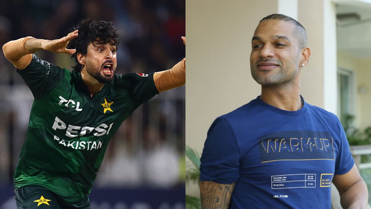 Pakistan Spinner Abrar Ahmed Brutally Trolled for Boxing Challenge Against Shikhar Dhawan (WATCH)