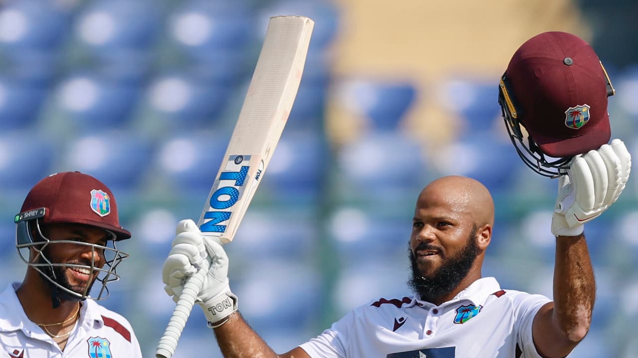 IND vs WI: John Campbell Ends 19-Year Wait for West Indies Opener Test Century against India