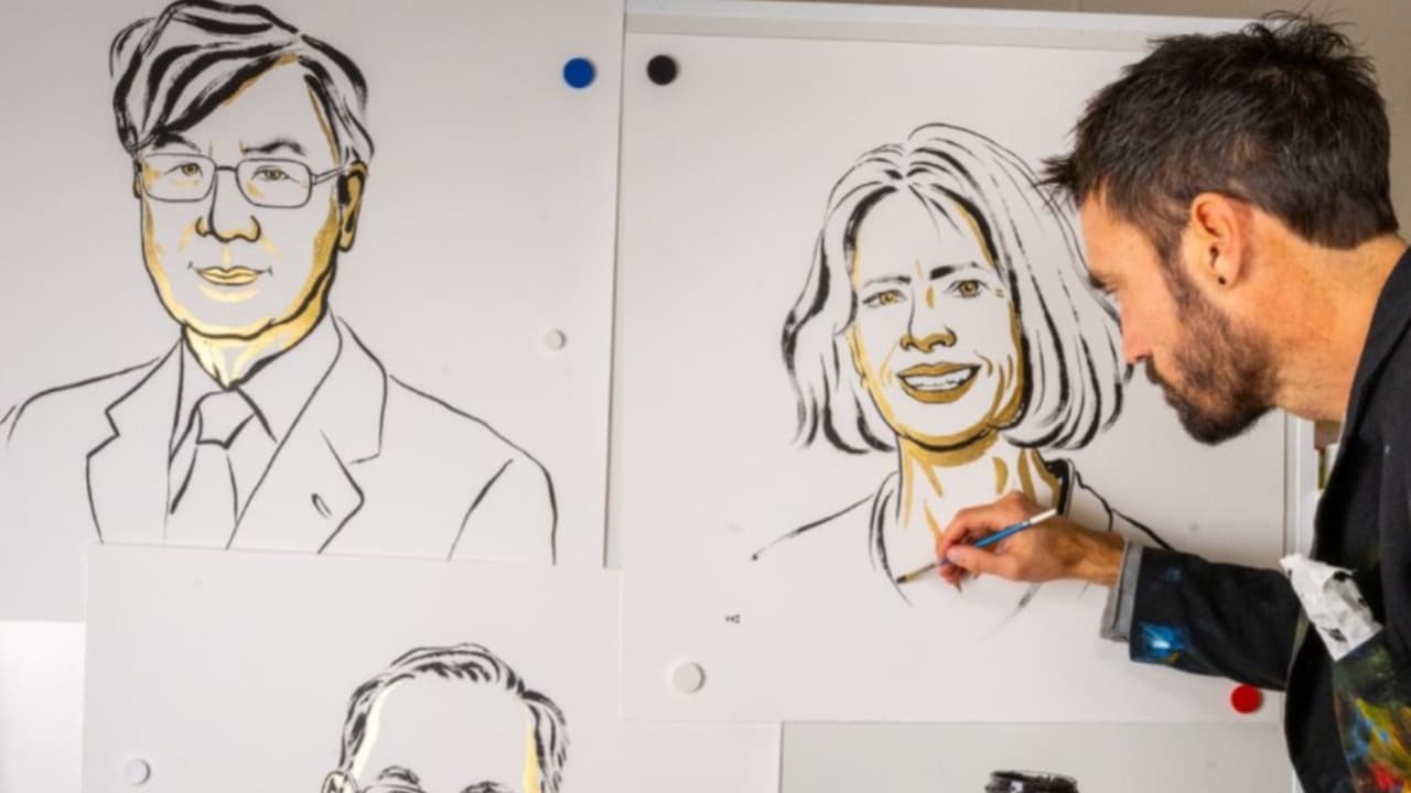 Niklas Elmehed: Meet the Swedish Artist Behind the 2025 Nobel Prize Laureates' Official Portraits