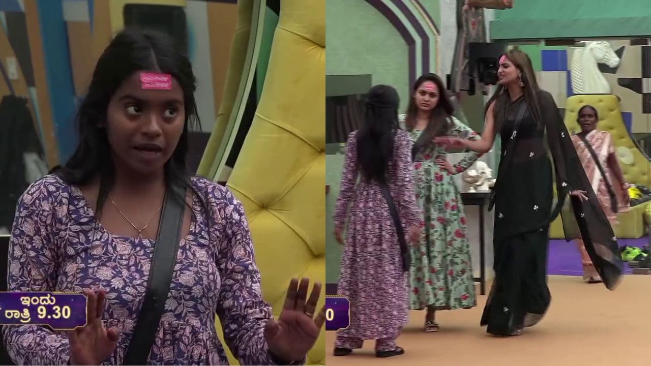 ಬಿಗ್‌ಬಾಸ್‌ ಮನೆಯಲ್ಲಿ ನಾಮಿನೇಷನ್ ಜ್ವಾಲೆ: ರಕ್ಷಿತಾ -ರಾಶಿಕಾ ನಡುವೆ ಮಹಾ ಕಾಳಗ ...