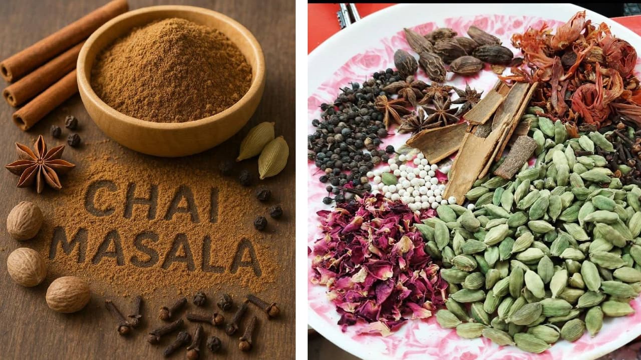 Homemade Tea Masala Powder : ಐದೇ ನಿಮಿಷದಲ್ಲಿ ಮನೆಯಲ್ಲೇ ಮಸಲಾ ಟೀ ಪುಡಿ ತಯಾರಿಸಿ, ಇಲ್ಲಿವೆ ಸಿಂಪಲ್ ಟಿಪ್ಸ್! | Homemade Tea Masala Powder Recipe For Winter Homemade Tea Masala Powder : ಐದೇ ನಿಮಿಷದಲ್ಲಿ ಮನೆಯಲ್ಲೇ ಮಸಲಾ ಟೀ ಪುಡಿ ತಯಾರಿಸಿ, ಇಲ್ಲಿವೆ ಸಿಂಪಲ್ ಟಿಪ್ಸ್! | Homemade Tea Masala Powder Recipe For Winter