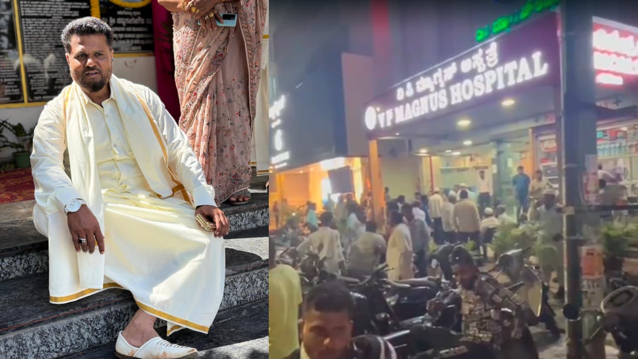 Gun shot fired ನೆಲಮಂಗಲ ಗ್ರಾಮ ಪಂಚಾಯಿತಿ ಸದಸ್ಯನ ಮೇಲೆ ಗುಂಡಿನ ದಾಳಿ, ಆಸ್ಪತ್ರೆ ದಾಖಲು | Nelamangala Grama Panchayat Member Injured After Shots Fired Outside House Gun shot fired ನೆಲಮಂಗಲ ಗ್ರಾಮ ಪಂಚಾಯಿತಿ ಸದಸ್ಯನ ಮೇಲೆ ಗುಂಡಿನ ದಾಳಿ, ಆಸ್ಪತ್ರೆ ದಾಖಲು | Nelamangala Grama Panchayat Member Injured After Shots Fired Outside House