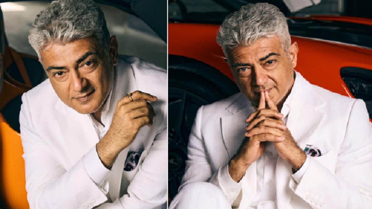 Fans Stunned! Ajith Kumar Falls at This Person’s Feet at Airport—Video Goes Viral