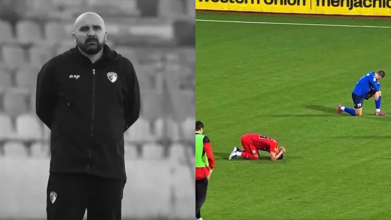Players Devastated As Serbian Manager Mladen Zizovic Dies After Suffering Heart Attack Mid-match (Watch)