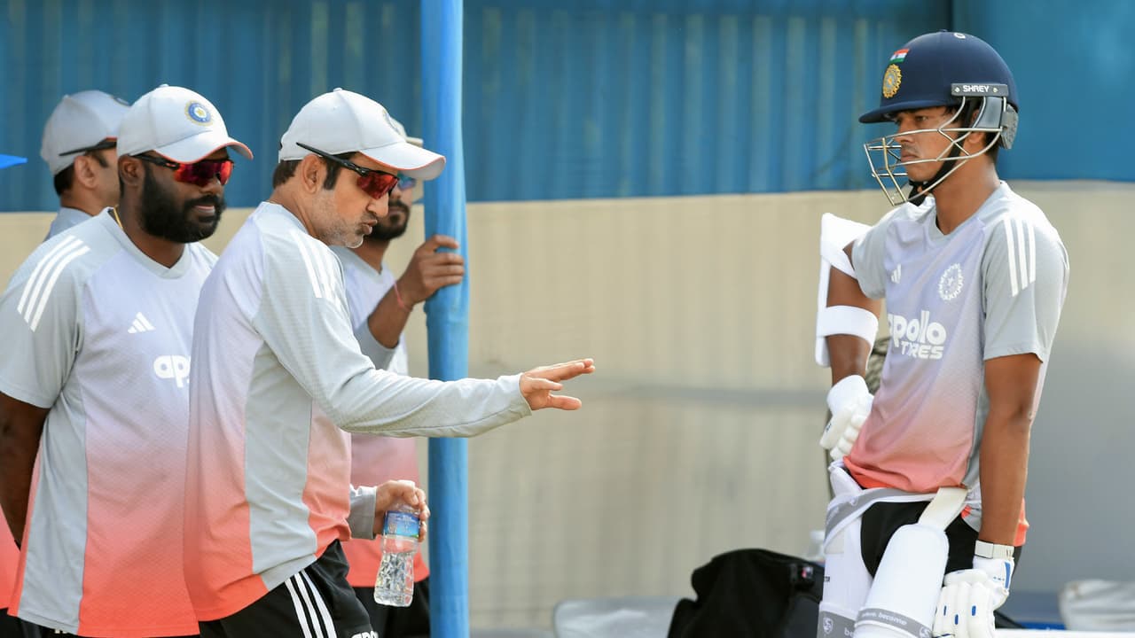Asianet News Malayalam Gautam Gambhir Spotted Scouting Talent Gautam Gambhir Spotted Scouting Talent at IPL Clash in Delhi