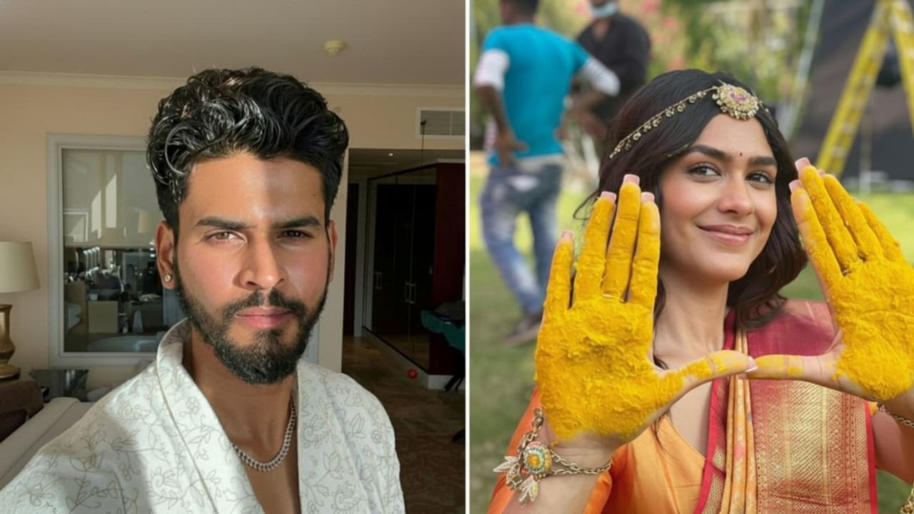 Is Mrunal Thakur DATING Shreyas Iyer? Her Quirky Reaction Breaks the Internet