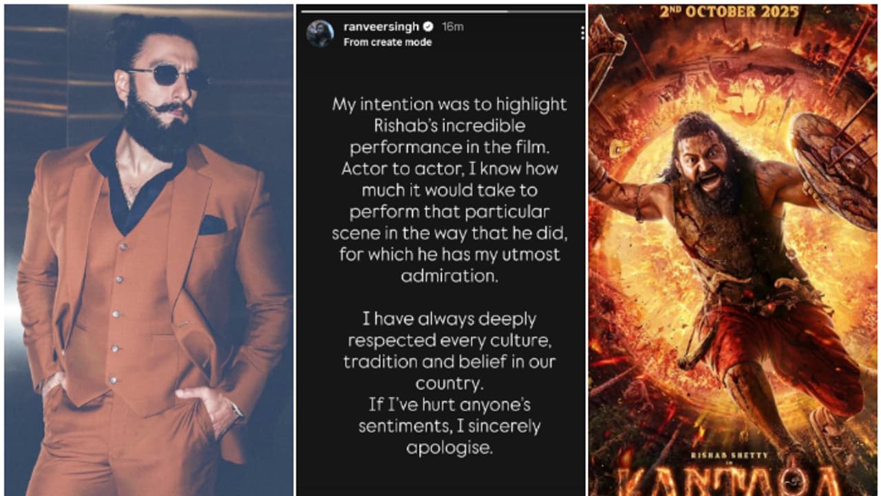 Ranveer Singh Apologises After Kantara Daiva Mimicry Video Sparks Cultural Backlash Online