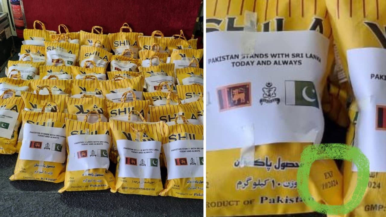 Pakistan Trolled for Sending 'Expired' Flood Aid to Sri Lanka While India Saves Lives