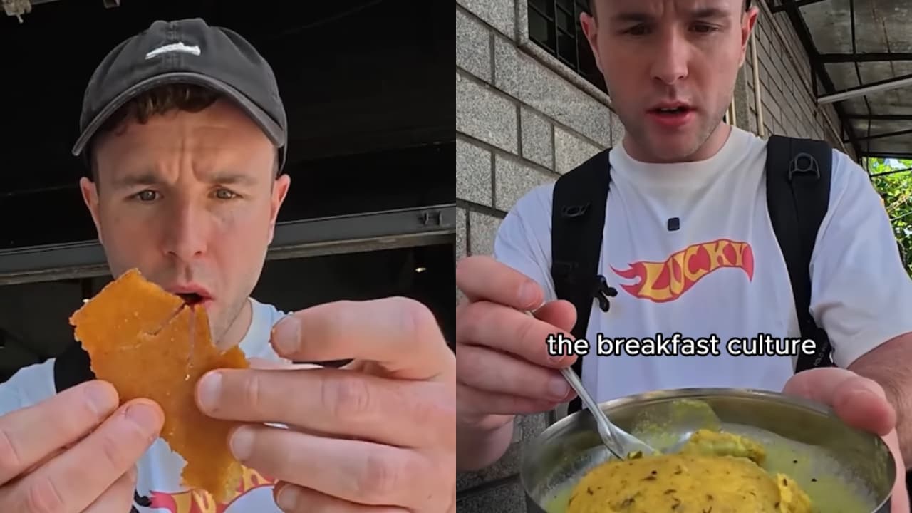 'Bengaluru Breakfast Is Out of This World': Scottish Vlogger Picks City as India’s Best Food Destination