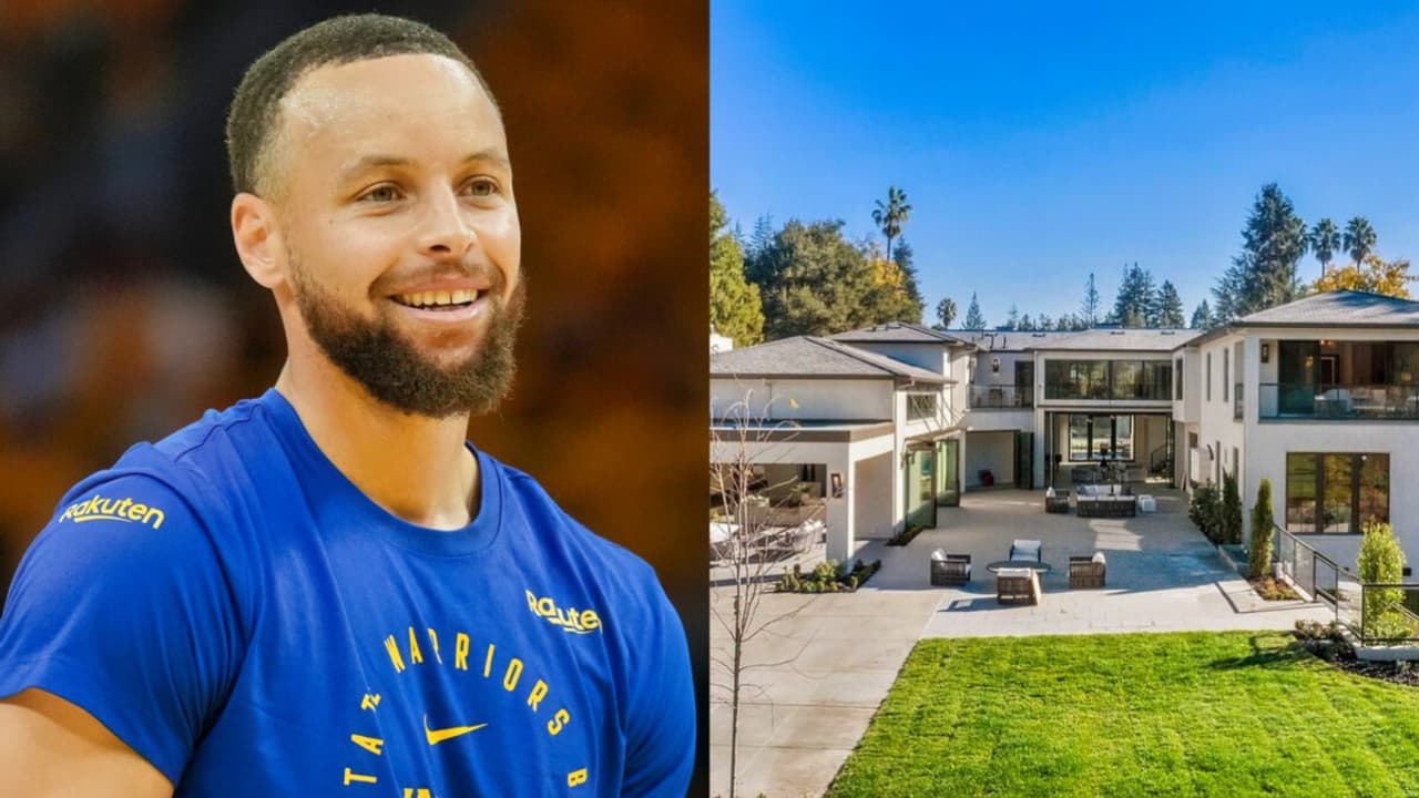 Inside Steph Curry’s $31 Million Atherton Mansion: Gym, Theater, Pool And Luxury Cars