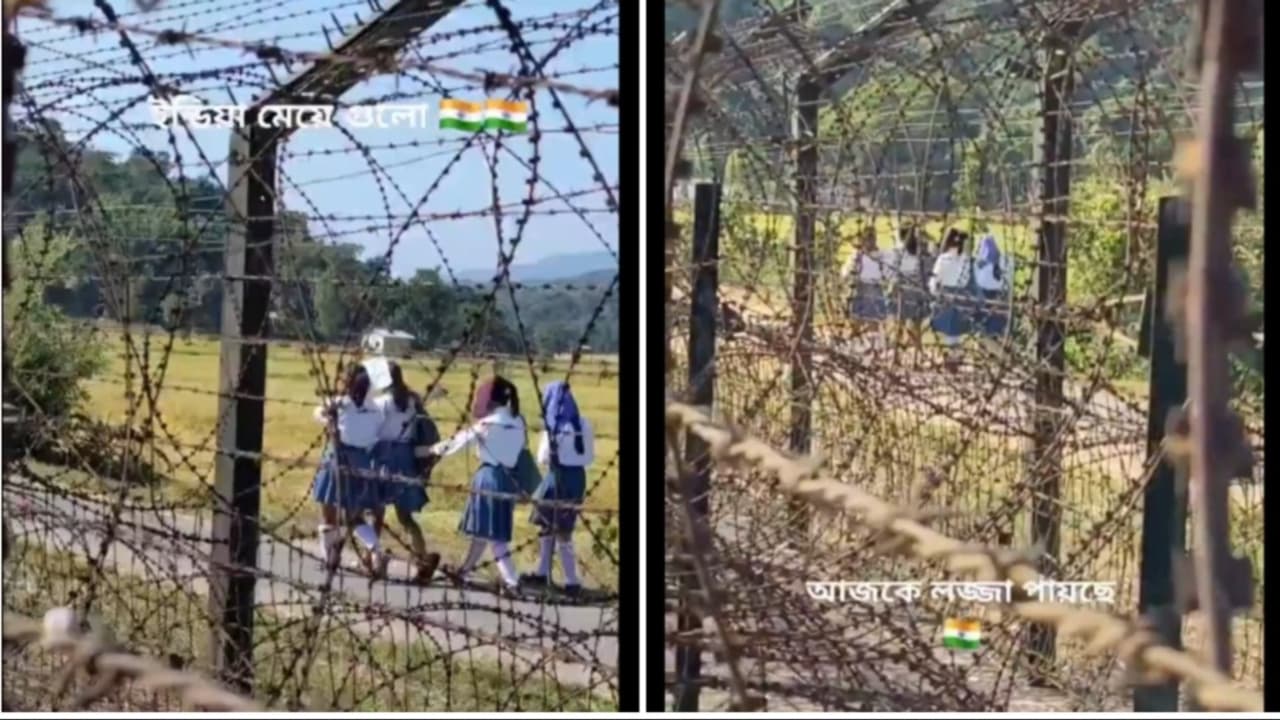 Bangladeshi Man Harasses School Girls Near India Border, Sparks Outrage (WATCH)