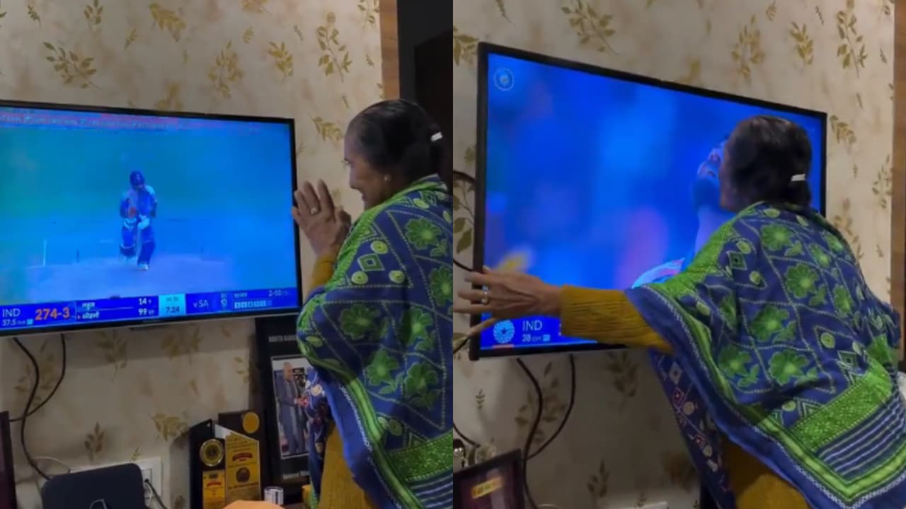 Heartwarming! When Elderly Woman Kissed TV After Virat Kohli Scored Century in 2nd ODI vs SA (WATCH)