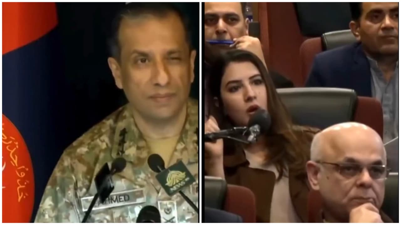 Pakistani Army Spokesman Winks At Woman Reporter During PC, Faces Backlash (WATCH)