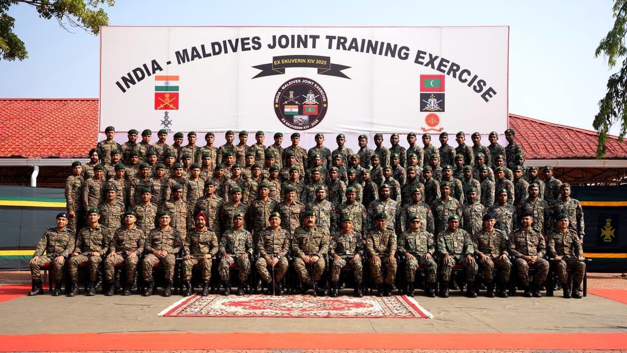 Armies of India and Maldives Culminate Bilateral Exercise Ekuverin in Kerala
