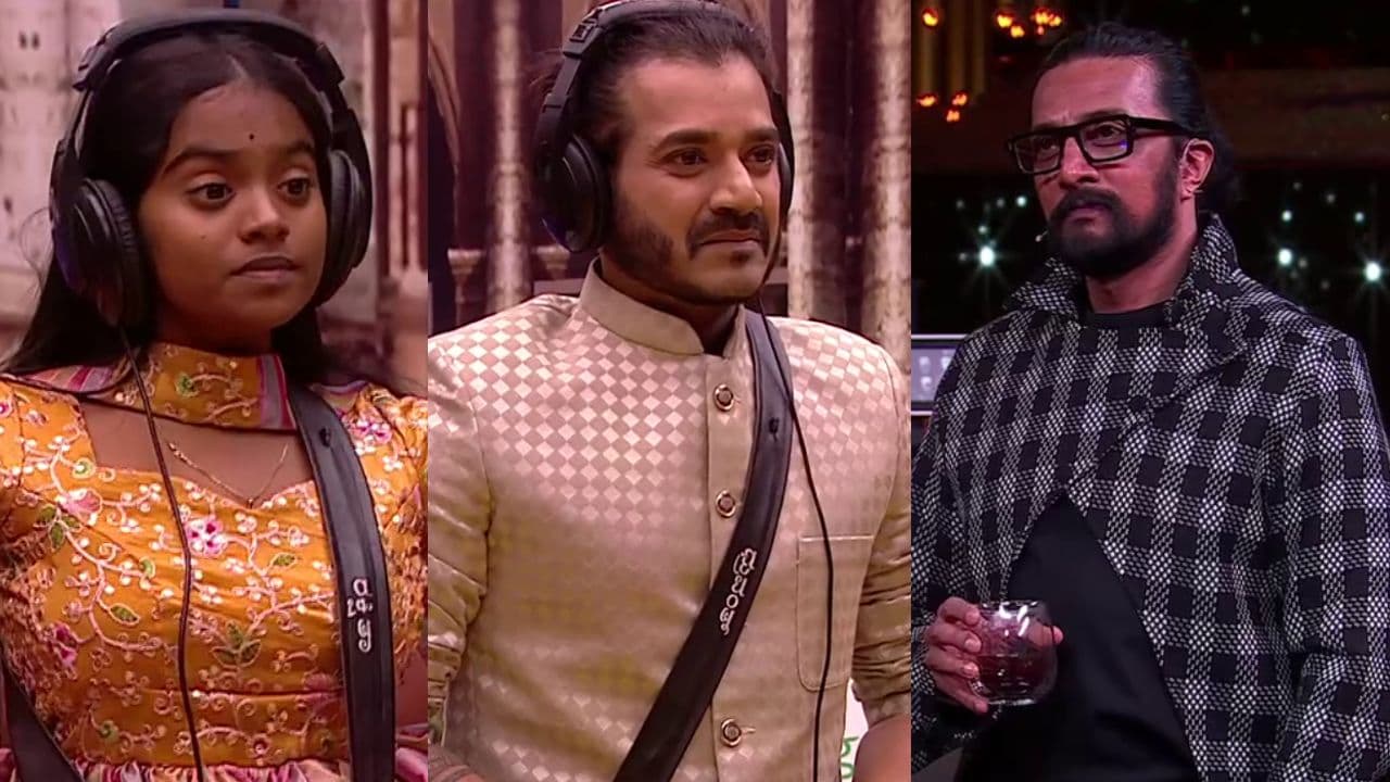 BBK 12: ಧ್ರುವಂತ್ಗೆ ಸವಾಲು ಹಾಕಿದ ರಕ್ಷಿತಾ ಶೆಟ್ಟಿ; ನಗೋದಲ್ಲ, ಆಕೆ ಮರಿ ರಾಕ್ಷಸಿ ಎಂದ ಫ್ಯಾನ್ಸ್ | Bigg Boss Kannada 12 Rakshitha Shetty Challenge Dhruvanth In Front Of Sudeep Mrq BBK 12: ಧ್ರುವಂತ್ಗೆ ಸವಾಲು ಹಾಕಿದ ರಕ್ಷಿತಾ ಶೆಟ್ಟಿ; ನಗೋದಲ್ಲ, ಆಕೆ ಮರಿ ರಾಕ್ಷಸಿ ಎಂದ ಫ್ಯಾನ್ಸ್ | Bigg Boss Kannada 12 Rakshitha Shetty Challenge Dhruvanth In Front Of Sudeep Mrq