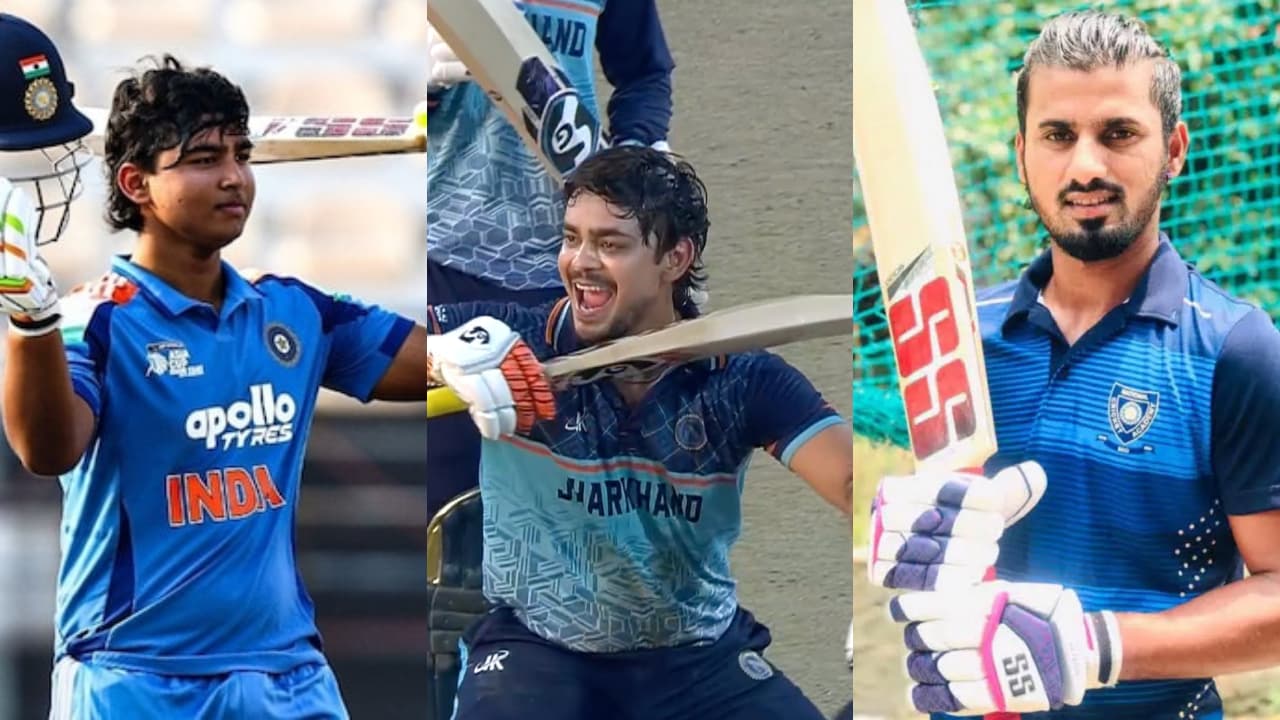 ಒಂದು ಗಂಟೆಯೂ ಉಳಿಯಲಿಲ್ಲ ಇಶಾನ್ ಕಿಶನ್ ಅತಿವೇಗದ ಶತಕದ ರೆಕಾರ್ಡ್; ವೈಭವ್ ಸೂರ್ಯವಂಶಿ ಕ್ಯಾಪ್ಟನ್ ಪಾಲಾದ ಹೊಸ ದಾಖಲೆ | Vijay Hazare Trophy Sakibul Ghani Create History Fastest Hundreds Kvn ಒಂದು ಗಂಟೆಯೂ ಉಳಿಯಲಿಲ್ಲ ಇಶಾನ್ ಕಿಶನ್ ಅತಿವೇಗದ ಶತಕದ ರೆಕಾರ್ಡ್; ವೈಭವ್ ಸೂರ್ಯವಂಶಿ ಕ್ಯಾಪ್ಟನ್ ಪಾಲಾದ ಹೊಸ ದಾಖಲೆ | Vijay Hazare Trophy Sakibul Ghani Create History Fastest Hundreds Kvn