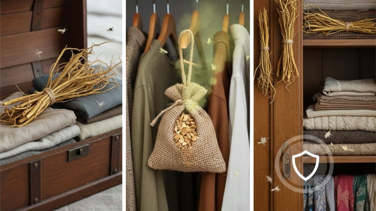 ಕಪಾಟಿನಲ್ಲಿ ‘ಬಜೆ ಬೇರು’ ಇಟ್ಟರೆ ಆಗುವ ಪವಾಡ ನೋಡಿ! ಬಟ್ಟೆಗಳ ವಾಸನೆ, ಕೀಟಗಳ ಕಾಟಕ್ಕೆ ಇದುವೇ ಬ್ರಹ್ಮಾಸ್ತ್ರ! | Natural Way To Protect Clothes From Insects And Odor With Calamus Herb ಕಪಾಟಿನಲ್ಲಿ ‘ಬಜೆ ಬೇರು’ ಇಟ್ಟರೆ ಆಗುವ ಪವಾಡ ನೋಡಿ! ಬಟ್ಟೆಗಳ ವಾಸನೆ, ಕೀಟಗಳ ಕಾಟಕ್ಕೆ ಇದುವೇ ಬ್ರಹ್ಮಾಸ್ತ್ರ! | Natural Way To Protect Clothes From Insects And Odor With Calamus Herb