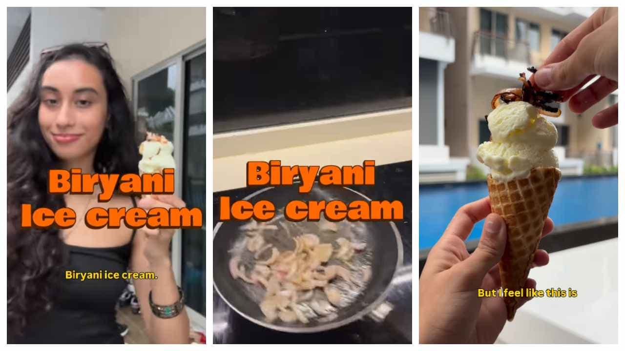 Singapore Woman Makes 'Biryani Ice Cream' — And Netizens Can’t Handle It (WATCH)