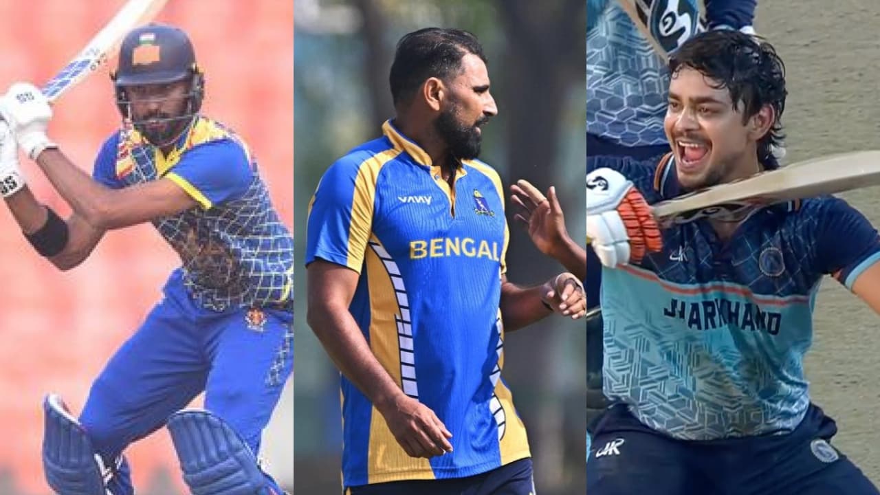 Vijay Hazare Trophy: 6 Players Who Deserve India ODI Spot for Series vs New Zealand