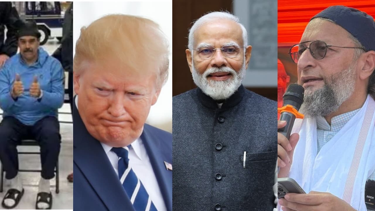 ಅಮೆರಿಕದಿಂದ ಮಡುರೊ ಅರೆಸ್ಟ್, ಭಾರತದಿಂದ ಹಫೀದ್ ಬಂಧನ ಆಗಲ್ವಾ? ಓವೈಸಿ ಪ್ರಶ್ನೆಗೆ ಬಿಜೆಪಿ ಉತ್ತರ | Bjp Hits Back Asaduddin Owaisi After Modi To Bring Mumbai Attack Masterminds ಅಮೆರಿಕದಿಂದ ಮಡುರೊ ಅರೆಸ್ಟ್, ಭಾರತದಿಂದ ಹಫೀದ್ ಬಂಧನ ಆಗಲ್ವಾ? ಓವೈಸಿ ಪ್ರಶ್ನೆಗೆ ಬಿಜೆಪಿ ಉತ್ತರ | Bjp Hits Back Asaduddin Owaisi After Modi To Bring Mumbai Attack Masterminds