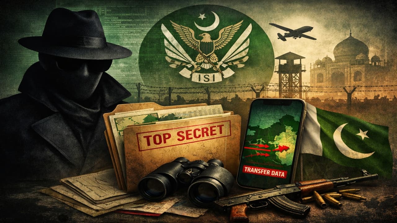 Delhi Police has uncovered an alleged espionage network using solar-powered CCTV cameras to track military movements near sensitive locations. Linked to Pak's ISI and Babbar Khalsa International, the network sent footage via SIM-based systems. 11 people have been arrested. Authorities are reviewing CCTV systems, especially those with foreign tech.