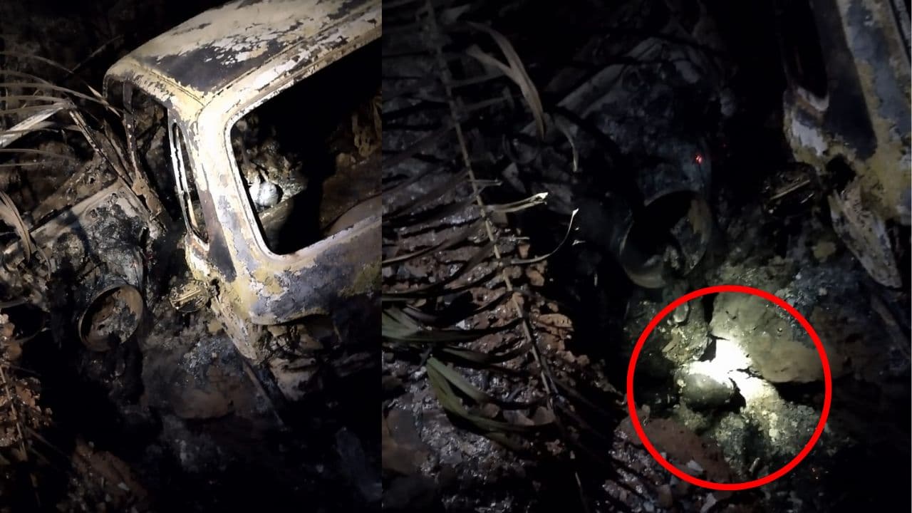 ಉತ್ತರ ಕನ್ನಡದ ಮತ್ತಿಬ್ಬರು ಸಜೀವ ದಹನ; ಹೊನ್ನಾವರ ಬಳಿ ಅಪಘಾತಕ್ಕೀಡಾದ ಕಾರಿನಲ್ಲಿ ಇಬ್ಬರು ಸುಟ್ಟು ಕರಕಲು! | Uttara Kannada Honnavar Car Accident Two People Burnt Alive Near Gerusoppa Sat ಉತ್ತರ ಕನ್ನಡದ ಮತ್ತಿಬ್ಬರು ಸಜೀವ ದಹನ; ಹೊನ್ನಾವರ ಬಳಿ ಅಪಘಾತಕ್ಕೀಡಾದ ಕಾರಿನಲ್ಲಿ ಇಬ್ಬರು ಸುಟ್ಟು ಕರಕಲು! | Uttara Kannada Honnavar Car Accident Two People Burnt Alive Near Gerusoppa Sat