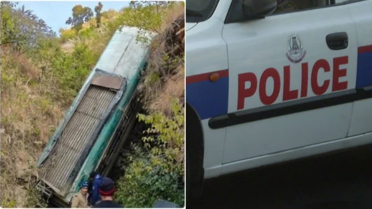 Bus accident ಖಾಸಗಿ ಬಸ್ ಭೀಕರ ಅಪಘಾತ, ಪ್ರಪಾತಕ್ಕೆ ಉರುಳಿ 8 ಪ್ರಯಾಣಿಕರು ಸಾವು, ಹಲವರಿಗೆ ಗಾಯ | Passenger Bus Falls Into Gorge In Himachal Pradesh 8 Dead Many Injured Bus accident ಖಾಸಗಿ ಬಸ್ ಭೀಕರ ಅಪಘಾತ, ಪ್ರಪಾತಕ್ಕೆ ಉರುಳಿ 8 ಪ್ರಯಾಣಿಕರು ಸಾವು, ಹಲವರಿಗೆ ಗಾಯ | Passenger Bus Falls Into Gorge In Himachal Pradesh 8 Dead Many Injured
