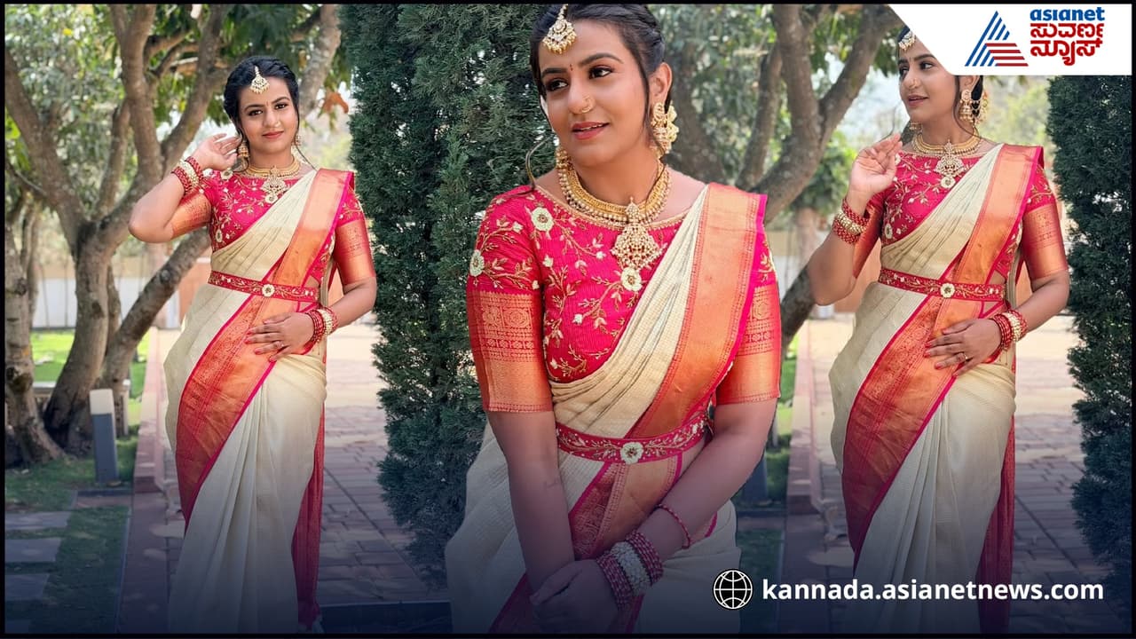 ಜರತಾರಿ ಸೀರೆ, ಮುಖದಲ್ಲಿ ನಾಚಿಕೆ…. ಕೊನೆಗೂ ಗುಡ್ ನ್ಯೂಸ್ ಕೊಟ್ಟೆ ಬಿಟ್ರು ನಮ್ರತಾ ಗೌಡ! ಜರತಾರಿ ಸೀರೆ, ಮುಖದಲ್ಲಿ ನಾಚಿಕೆ…. ಕೊನೆಗೂ ಗುಡ್ ನ್ಯೂಸ್ ಕೊಟ್ಟೆ ಬಿಟ್ರು ನಮ್ರತಾ ಗೌಡ!