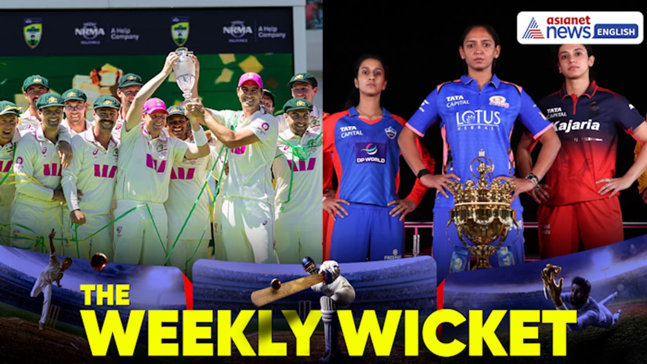 The Weekly Wicket: Australia Seal 4-1 Ashes Win to WPL 2026 Begins - This Week in Cricket