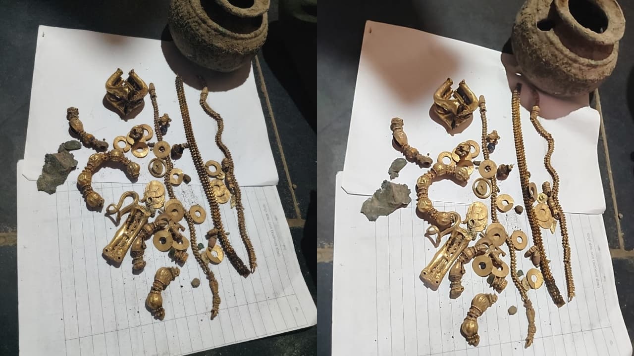 ಬಯಲಾಯ್ತು ಲಕ್ಕುಂಡಿ ನಿಧಿ ತೂಕದ ಸತ್ಯ! ಏಕಾಏಕಿ ಎಚ್ಚೆತ್ತ ಜಿಲ್ಲಾಡಳಿತ, ಒತ್ತಡಕ್ಕೆ ಬಿದ್ದರಾ ಅಧಿಕಾರಿ? | The Truth About Gadag Lakkundi Nidhi Weight Revealed Dc Clarification Mrq ಬಯಲಾಯ್ತು ಲಕ್ಕುಂಡಿ ನಿಧಿ ತೂಕದ ಸತ್ಯ! ಏಕಾಏಕಿ ಎಚ್ಚೆತ್ತ ಜಿಲ್ಲಾಡಳಿತ, ಒತ್ತಡಕ್ಕೆ ಬಿದ್ದರಾ ಅಧಿಕಾರಿ? | The Truth About Gadag Lakkundi Nidhi Weight Revealed Dc Clarification Mrq