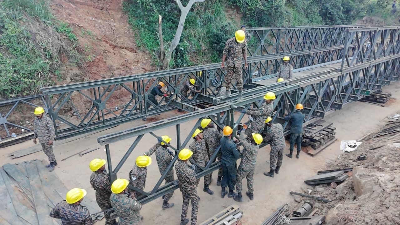 Indian Army Builds Third Bailey Bridge In Cyclone-Hit Sri Lanka, Restores Connectivity