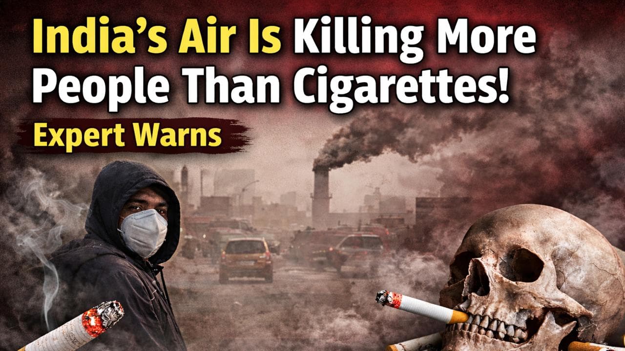 Air Pollution Kills More People Than Smoking in India, Warns Expert