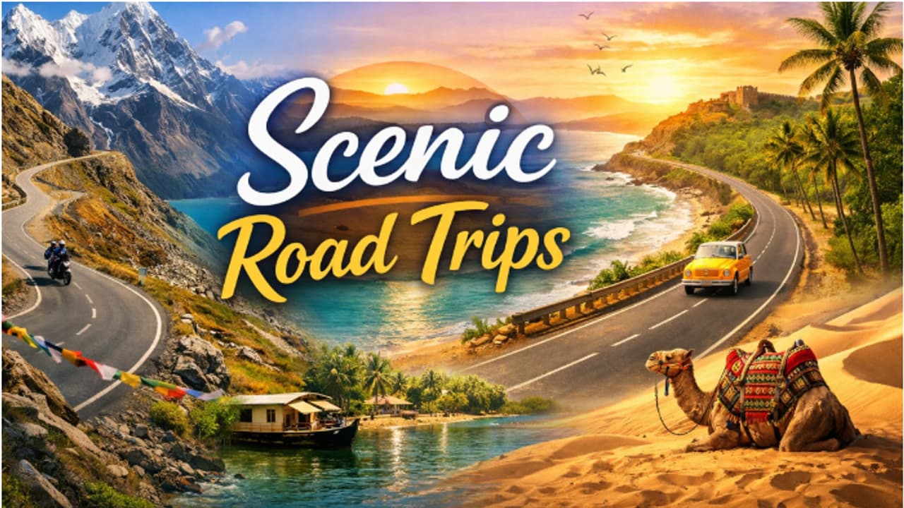 Travel Guide: 7 Scenic Road Trips in India Every Traveler Should Experience