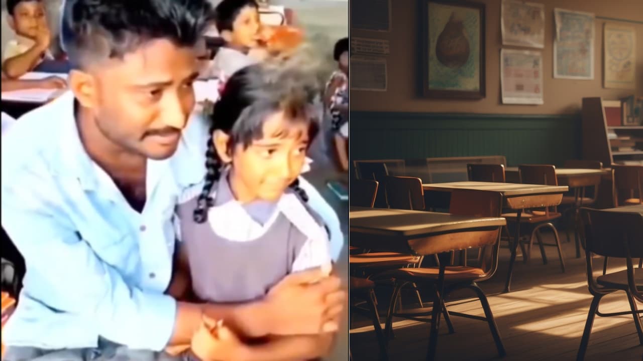 Father Emotional appealಮೇಡಮ್ ಮಗಳಿಗೆ ಹೊಡೀಬೇಡಿ, ತಾಯಿ ಇಲ್ಲದೆ ಬೆಳೆಸಿದ್ದೇನೆ, ಟೀಚರ್ ಮುಂದೆ ಕಣ್ಣೀರಿಟ್ಟ ತಂದೆ | Madam Please Dont Beat My Daughter Father Begs Teacher With Folded Hands Father Emotional appealಮೇಡಮ್ ಮಗಳಿಗೆ ಹೊಡೀಬೇಡಿ, ತಾಯಿ ಇಲ್ಲದೆ ಬೆಳೆಸಿದ್ದೇನೆ, ಟೀಚರ್ ಮುಂದೆ ಕಣ್ಣೀರಿಟ್ಟ ತಂದೆ | Madam Please Dont Beat My Daughter Father Begs Teacher With Folded Hands