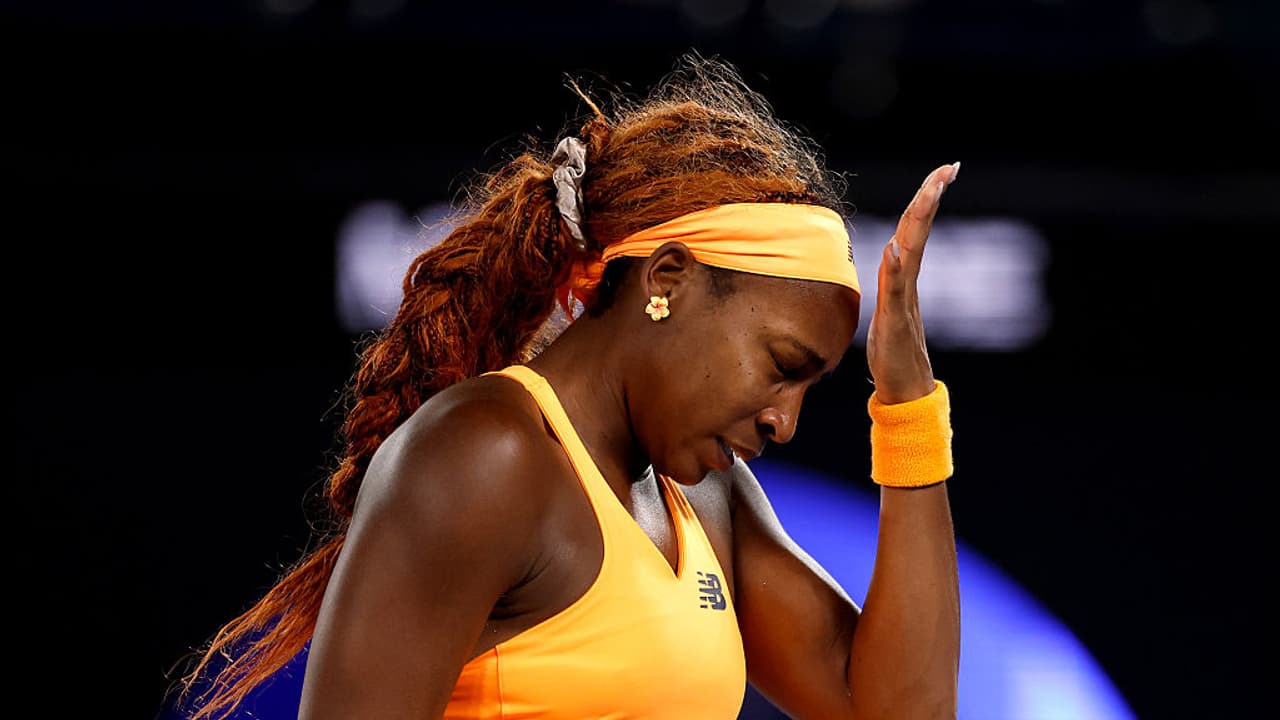 Australian Open 2026: Frustrated Coco Gauff Smashes her Racquet after Quarterfinal Defeat (WATCH)