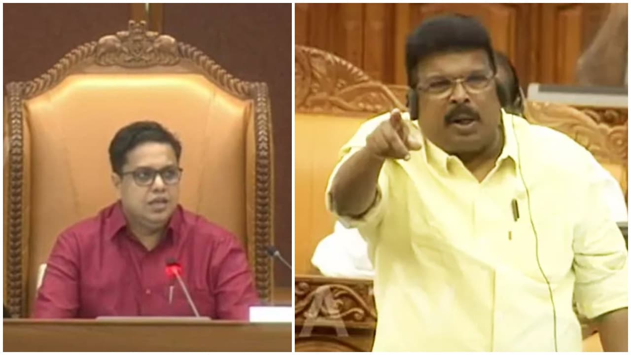 ചെയറിനോട് വിനയത്തോടെ പെരുമാറണമെന്ന് സ്പീക്കർ, പറയാനുള്ളത് പറയുമെന്ന് ...