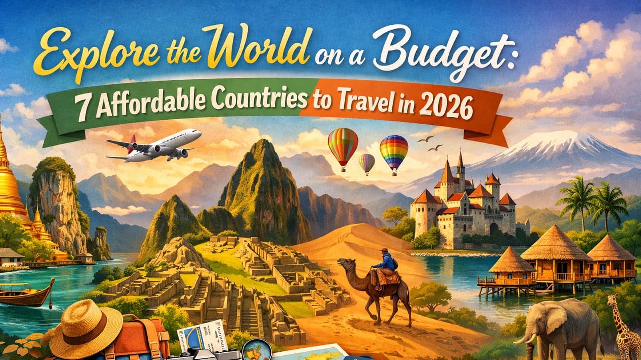 Explore the World on a Budget: 7 Affordable Countries to Travel in 2026