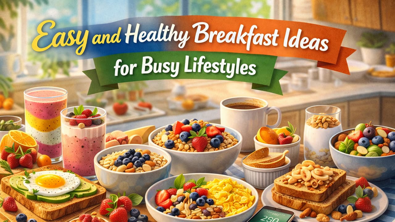 Start Your Morning Right: Easy and Healthy Breakfast Ideas for Busy Lifestyles