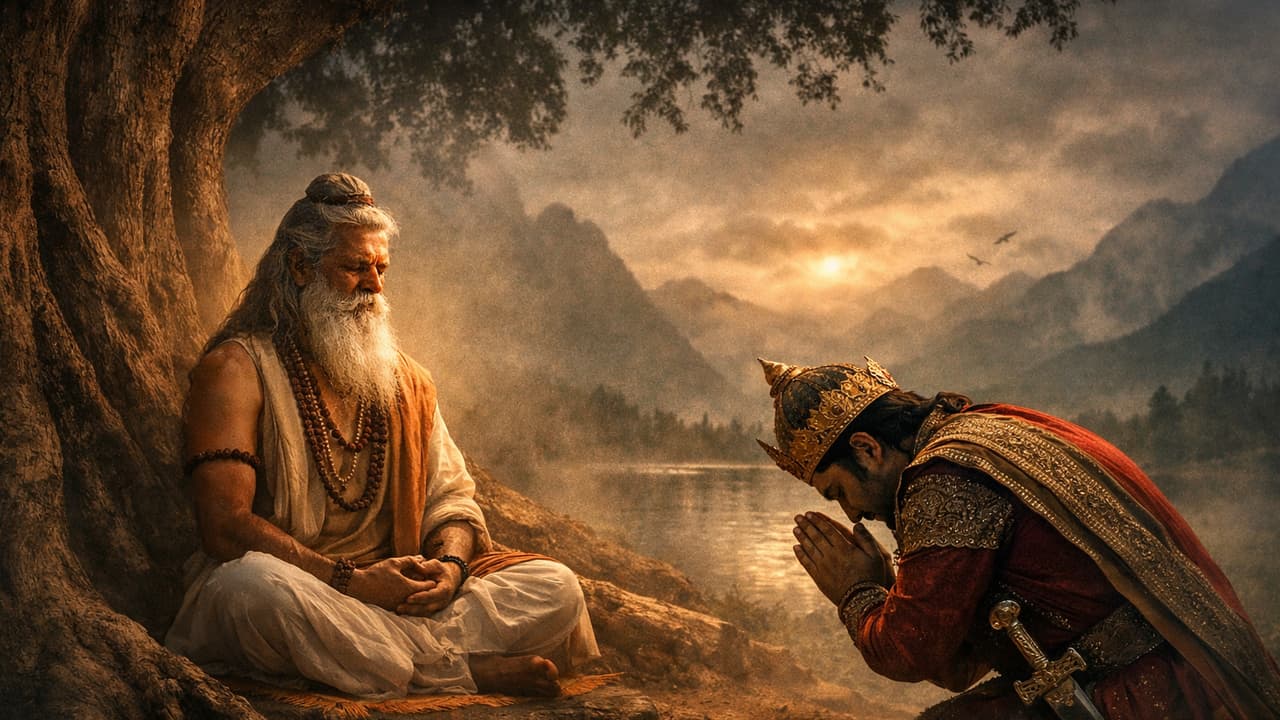 ಅಮರತ್ವ ಬೇಕೆಂದ ರಾಜನಿಗೆ ಮಹರ್ಷಿ ತೋರಿಸಿದ ಭಯಾನಕ ಸತ್ಯ! ಸಾವು ಇಲ್ಲದ ಬದುಕಿನ ಭಯಾನಕ ಕಥೆ ಅಮರತ್ವ ಬೇಕೆಂದ ರಾಜನಿಗೆ ಮಹರ್ಷಿ ತೋರಿಸಿದ ಭಯಾನಕ ಸತ್ಯ! ಸಾವು ಇಲ್ಲದ ಬದುಕಿನ ಭಯಾನಕ ಕಥೆ