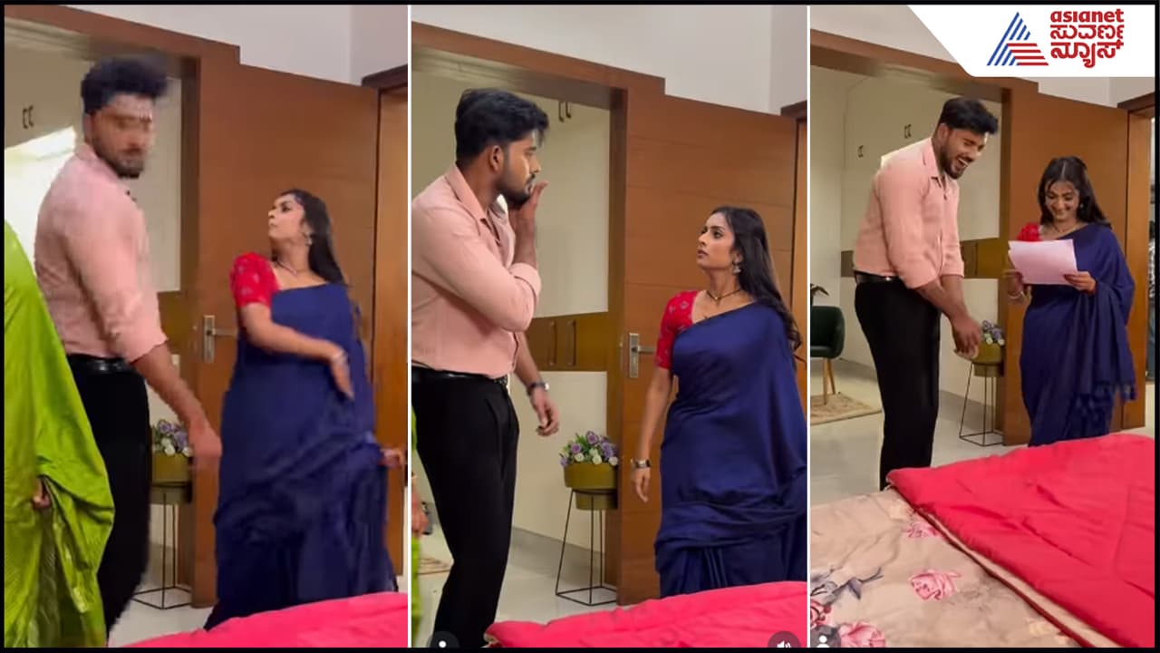 Serial BTS: ಕೆನ್ನೆಗೆ ಹೊಡೆಯುವ ದೃಶ್ಯಕ್ಕೆ ಎಷ್ಟೊಂದು ಸರ್ಕಸ್ ಮಾಡ್ತಾರೆ ನೋಡಿ ಸೀರಿಯಲ್ಗಳಲ್ಲಿ! | Shravani Subramanya Serial Slapping Shooting Video Gone Viral Suc Serial BTS: ಕೆನ್ನೆಗೆ ಹೊಡೆಯುವ ದೃಶ್ಯಕ್ಕೆ ಎಷ್ಟೊಂದು ಸರ್ಕಸ್ ಮಾಡ್ತಾರೆ ನೋಡಿ ಸೀರಿಯಲ್ಗಳಲ್ಲಿ! | Shravani Subramanya Serial Slapping Shooting Video Gone Viral Suc