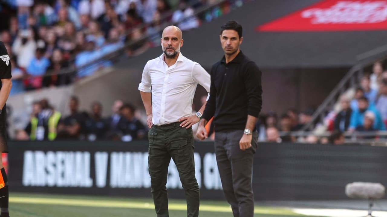 Arteta’s Arsenal Challenge Guardiola’s Fading Supremacy in Wembley Clash That Could Redefine Modern Football Dominance