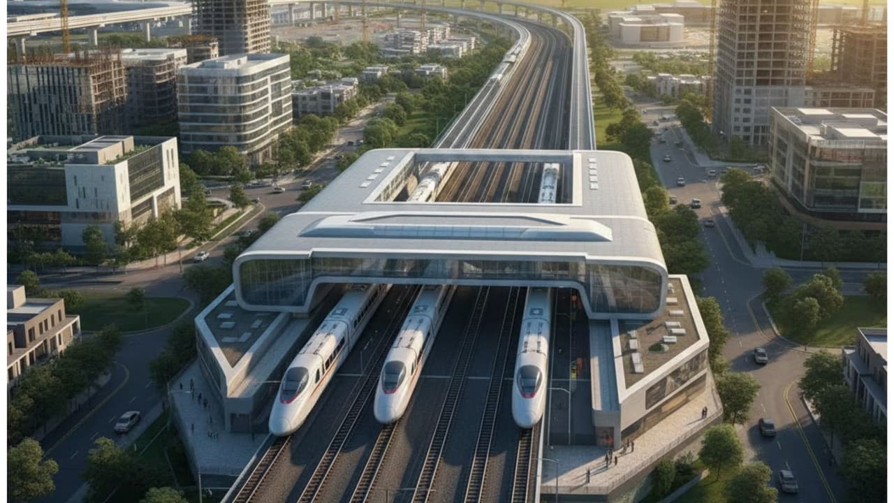 Hyderabad Set to Become a Bullet Train Hub.. Massive Real Estate Boom Expected in This Area