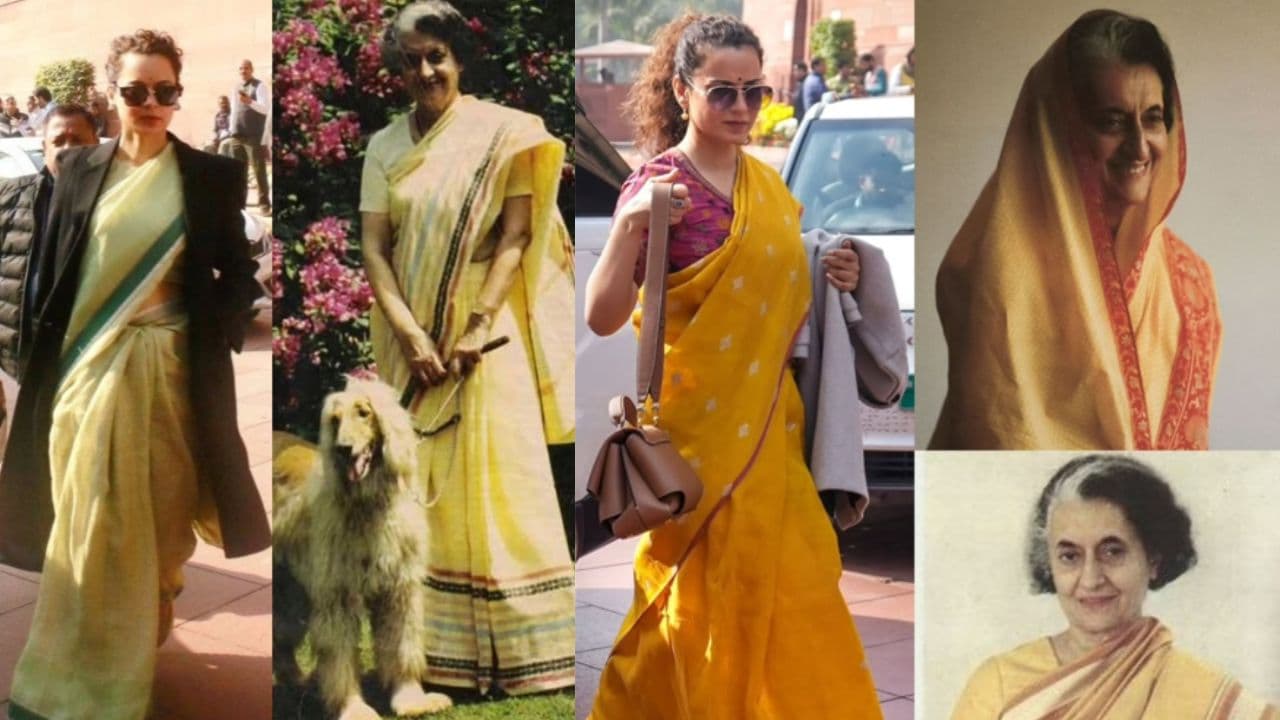 ತಮಗೆಯೇ ಗೊತ್ತಿಲ್ಲದೇ ಇಂದಿರಾ ಗಾಂಧಿಯನ್ನು ಫಾಲೋ ಮಾಡ್ತಿದ್ದಾರೆ ಬಿಜೆಪಿಯ ಕಂಗನಾ ರಣಾವತ್ | Is Bjp Mp Kangana Ranaut Follow Indira Gandhi Fashion Style Photos Viral Mrq ತಮಗೆಯೇ ಗೊತ್ತಿಲ್ಲದೇ ಇಂದಿರಾ ಗಾಂಧಿಯನ್ನು ಫಾಲೋ ಮಾಡ್ತಿದ್ದಾರೆ ಬಿಜೆಪಿಯ ಕಂಗನಾ ರಣಾವತ್ | Is Bjp Mp Kangana Ranaut Follow Indira Gandhi Fashion Style Photos Viral Mrq