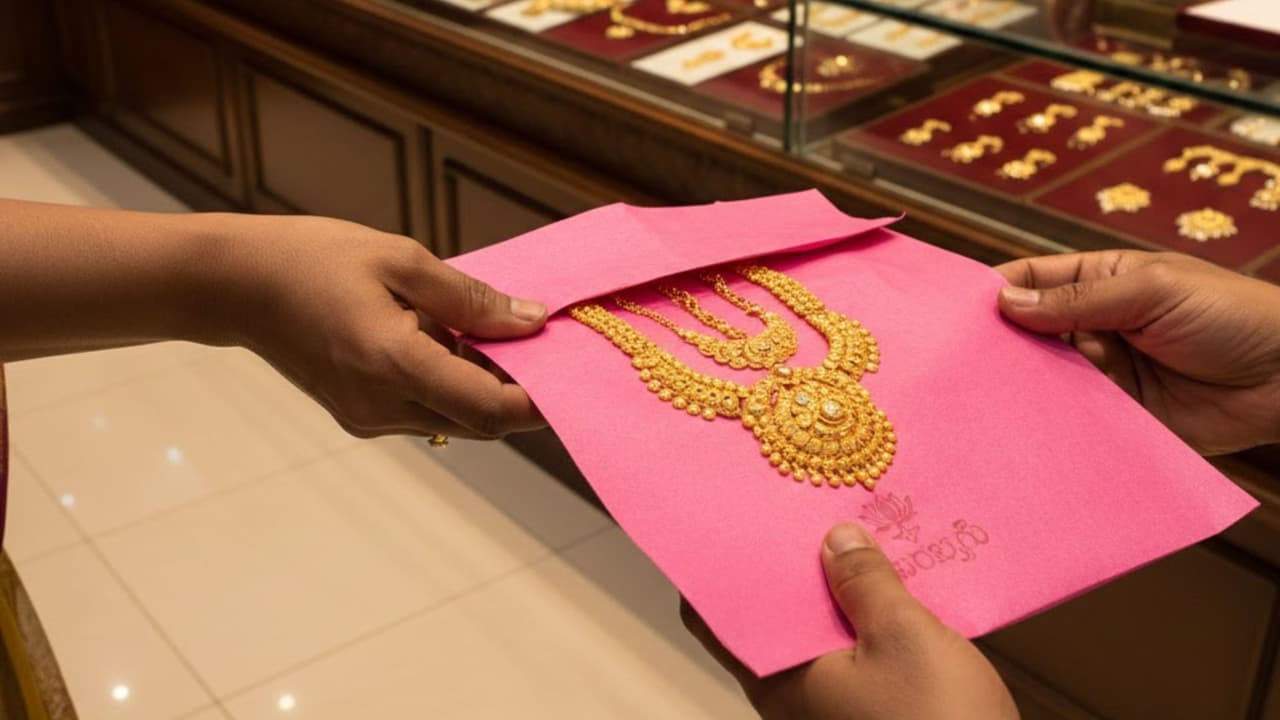 ಚಿನ್ನವನ್ನ ಪಿಂಕ್ ಪೇಪರ್ನಲ್ಲೇ ಯಾಕೆ ಸುತ್ತಿಕೊಡ್ತಾರೆ? ಇದರ ಹಿಂದಿನ ಅಸಲಿ ಲಾಜಿಕ್ ಏನು? ಚಿನ್ನವನ್ನ ಪಿಂಕ್ ಪೇಪರ್ನಲ್ಲೇ ಯಾಕೆ ಸುತ್ತಿಕೊಡ್ತಾರೆ? ಇದರ ಹಿಂದಿನ ಅಸಲಿ ಲಾಜಿಕ್ ಏನು?