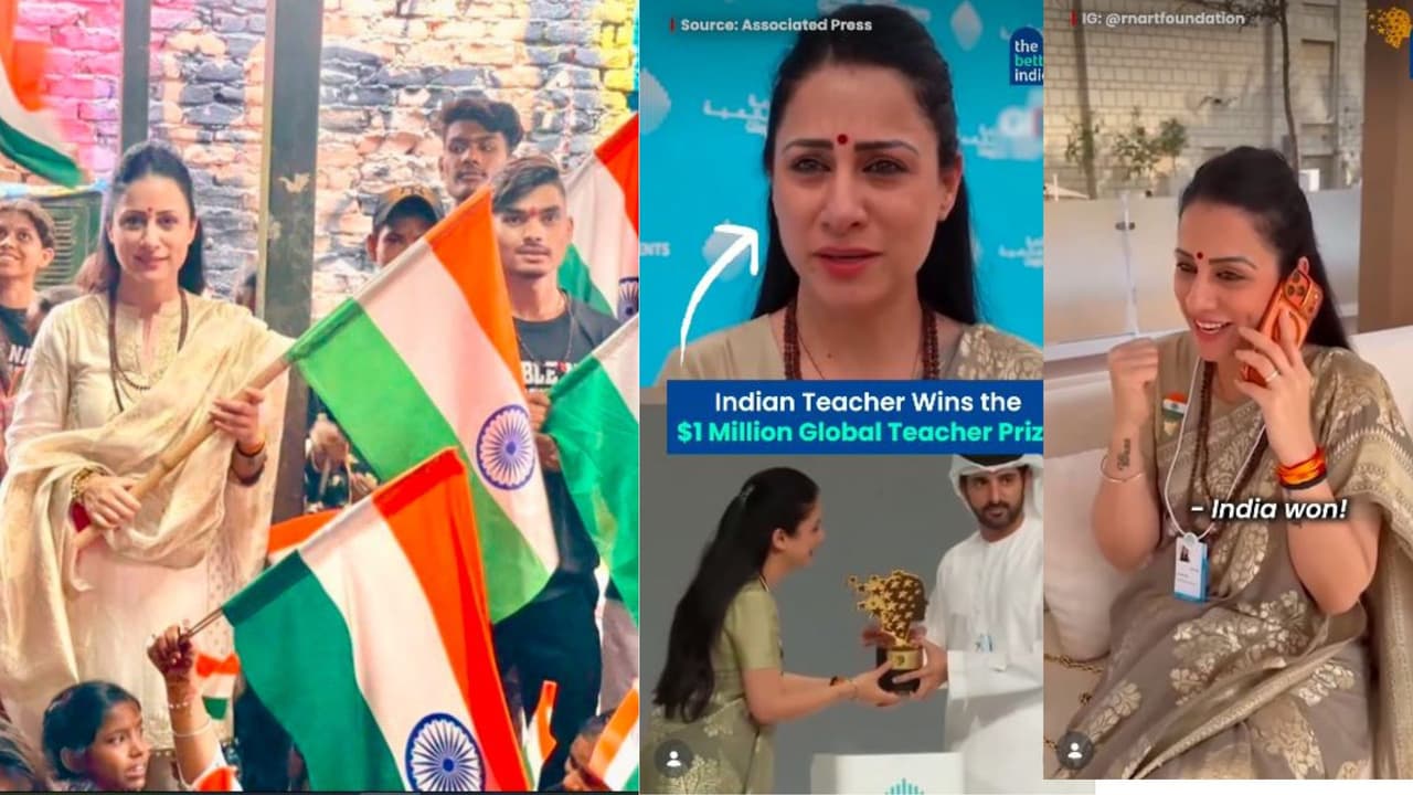 ಸ್ಲಮ್ ಮಕ್ಕಳ ಬಾಳಲ್ಲಿ ಬಣ್ಣ ತುಂಬಿದ ಕಲಾವಿದೆ: 1 ಮಿಲಿಯನ್ ಡಾಲರ್ ಮೊತ್ತದ ಜಾಗತಿಕ ಶಿಕ್ಷಕಿ ಪ್ರಶಸ್ತಿ ಗೆದ್ದ ರೂಬೆಲ್ ನಾಗಿ | Global Teacher Prize 2026 Winner Rubel Nagi ಸ್ಲಮ್ ಮಕ್ಕಳ ಬಾಳಲ್ಲಿ ಬಣ್ಣ ತುಂಬಿದ ಕಲಾವಿದೆ: 1 ಮಿಲಿಯನ್ ಡಾಲರ್ ಮೊತ್ತದ ಜಾಗತಿಕ ಶಿಕ್ಷಕಿ ಪ್ರಶಸ್ತಿ ಗೆದ್ದ ರೂಬೆಲ್ ನಾಗಿ | Global Teacher Prize 2026 Winner Rubel Nagi