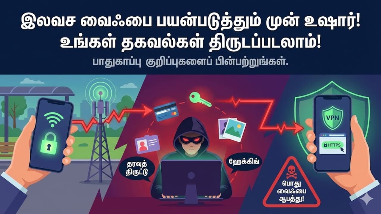 போனில் இருக்கும் அந்தரங்க போட்டோஸ் லீக் ஆகலாம்.. பொது இட வைஃபை நம்பாதீங்க!